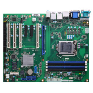 Axiomtek IMB525R ATX Motherboard, 9th/8th Gen Intel Core i7/i5/i3, Xeon E, Pentium or Celeron Processor, C246 chipset, VGA, DP++, DVI-D, & HDMI, up to 128GB memory